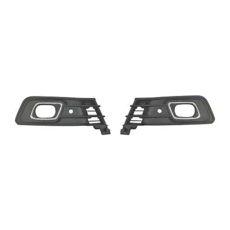 2x DIEDERICHS Frontsto&szlig;f&auml;nger Rahmen Nebelscheinwerfer f&uuml;r RENAULT Captur 1 Facelift J5 H5
