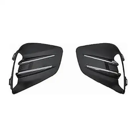2x DIEDERICHS 4417047 L&uuml;ftungsgitter Frontsto&szlig;f&auml;nger Sto&szlig;stange Blende f&uuml;r RENAULT Clio 5