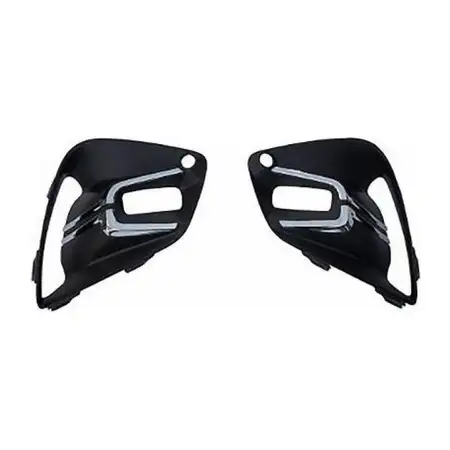 2x DIEDERICHS 4417049 L&uuml;ftungsgitter Frontsto&szlig;f&auml;nger Sto&szlig;stange Blende f&uuml;r RENAULT Clio 5