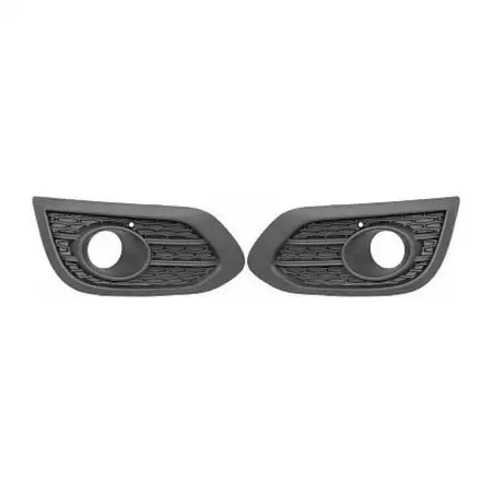 2x DIEDERICHS 4446147 L&uuml;ftungsgitter Rahmen Nebelscheinwerfer f&uuml;r RENAULT Kadjar Facelift