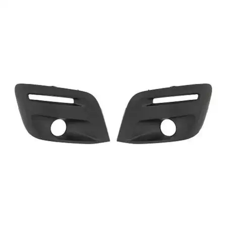 2x DIEDERICHS L&uuml;ftungsgitter Rahmen Nebelscheinwerfer f&uuml;r CITROEN Berlingo ab 06.2015