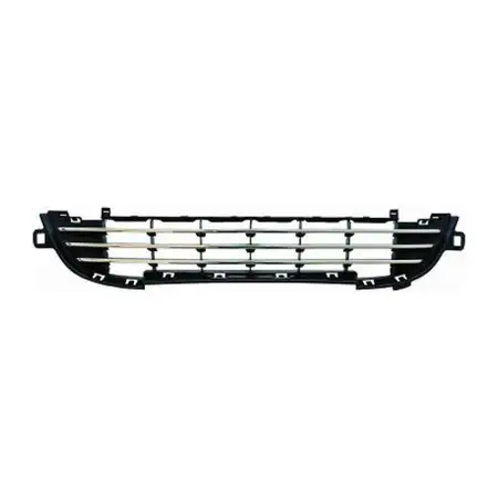 DIEDERICHS L&uuml;ftungsgitter Frontsto&szlig;f&auml;nger f&uuml;r PEUGEOT 207 / CC / SW 207+ ab 2009 mitte