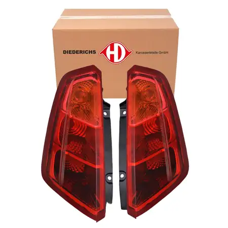2x DIEDERICHS R&uuml;ckleuchte Heckleuchte Schlussleuchte f&uuml;r ABARTH / FIAT Grande Punto (199)