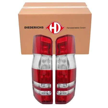 2x DIEDERICHS R&uuml;ckleuchte Heckleuchte Schlussleuchte f&uuml;r MERCEDES-BENZ Sprinter B906