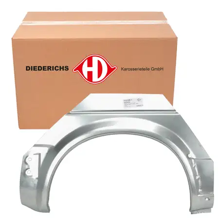 DIEDERICHS 9450032 Seitenwand Radlaufrand Reparaturblech f&uuml;r VW Golf 2 hinten rechts