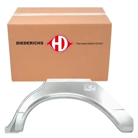 DIEDERICHS Seitenwand Reparaturblech Radlaufrand f&uuml;r MERCEDES W123 hinten links 1236370109