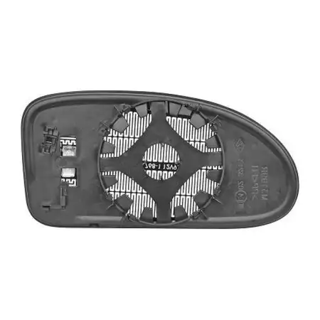 DIEDERICHS Spiegelglas Au&szlig;enspiegel beheizbar konvex f&uuml;r FORD Focus 1 MK1 links 1060602