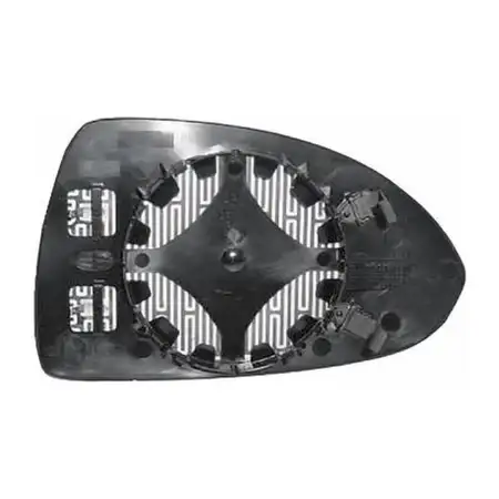 DIEDERICHS Spiegelglas Au&szlig;enspiegel beheizbar konvex f&uuml;r OPEL Corsa D E rechts 1426554