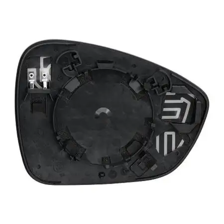 DIEDERICHS Spiegelglas Au&szlig;enspiegel konvex f&uuml;r CITROEN C4 2 DS4 OPEL Crossland / X links