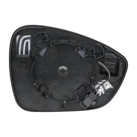 DIEDERICHS Convex Exterior Mirror for CITROEN C4 2, OPEL Crossland / X, DS4 (Left Side)