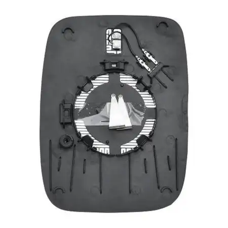 DIEDERICHS Spiegelglas Au&szlig;enspiegel f&uuml;r RENAULT Trafic 3 OPEL Vivaro B NISSAN NV300 rechts