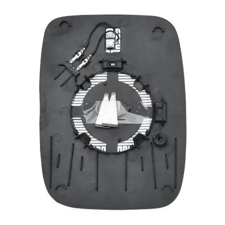 DIEDERICHS Spiegelglas Au&szlig;enspiegel f&uuml;r RENAULT Trafic 3 OPEL Vivaro B NISSAN NV300 links