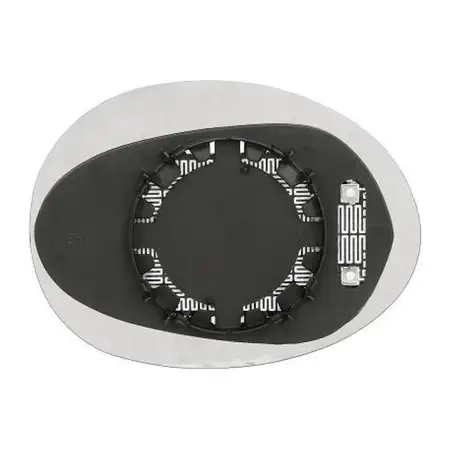 DIEDERICHS Spiegelglas Au&szlig;enspiegel beheizbar konvex f&uuml;r MINI F54 F55 F56 F57 F60 rechts