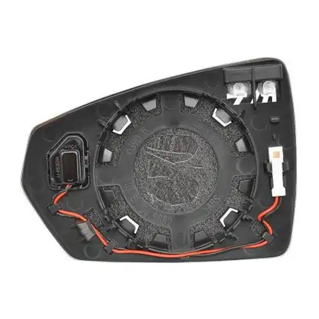 DIEDERICHS Spiegelglas Au&szlig;enspiegel beheizbar konvex f&uuml;r VW Polo 6 rechts 2G0857522E