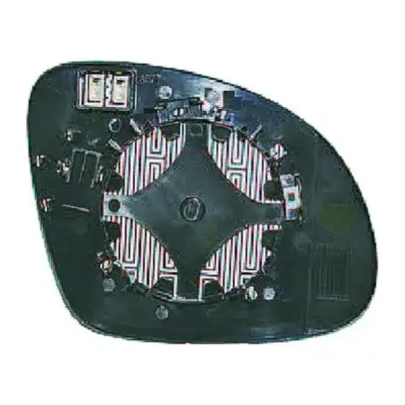 DIEDERICHS Spiegelglas Au&szlig;enspiegel konvex f&uuml;r VW Tiguan 5N Sharan SEAT Alhambra rechts