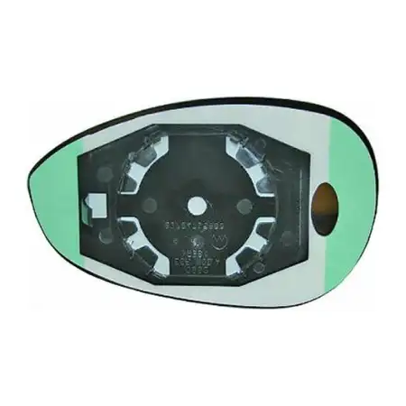 DIEDERICHS Spiegelglas Au&szlig;enspiegel f&uuml;r FIAT 500 500C Punto Linea ABARTH 500 595 links