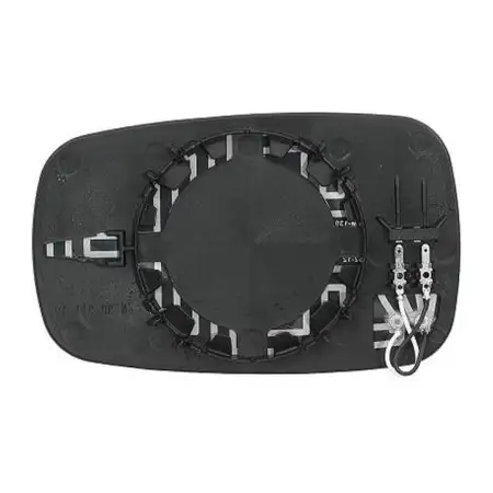 DIEDERICHS Mirror Glass for Exterior Mirrors for RENAULT Clio 3, Megane 2, Laguna 2, Scenic 2 (Left Side)