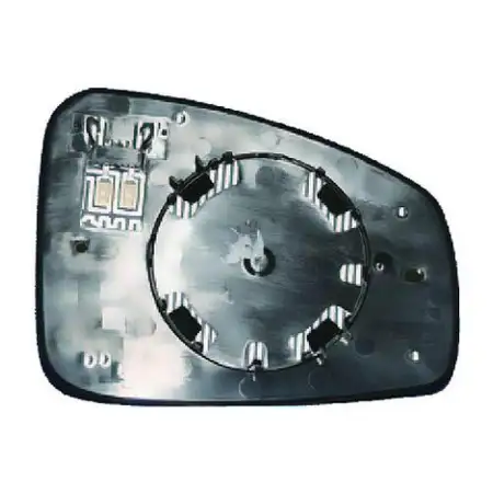 DIEDERICHS Spiegelglas Au&szlig;enspiegel beheizbar asph&auml;risch f&uuml;r RENAULT Megane 3 links