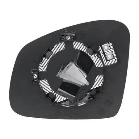 DIEDERICHS Convex Exterior Mirror for RENAULT Twingo 3 and SMART ForFour 453 (Right Side)