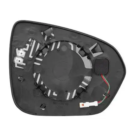 DIEDERICHS Spiegelglas Au&szlig;enspiegel beheizbar konvex f&uuml;r DACIA Duster HM links 963666389R