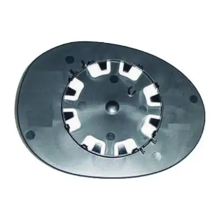 DIEDERICHS Spiegelglas Au&szlig;enspiegel konvex f&uuml;r CITROEN C1 PEUGEOT 107 TOYOTA Aygo links