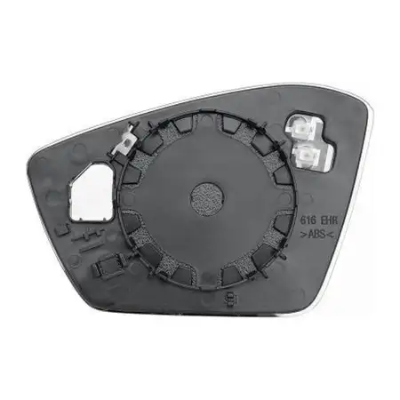 DIEDERICHS Spiegelglas Au&szlig;enspiegel beheizbar konvex f&uuml;r SKODA Superb 3 rechts 3V0857522