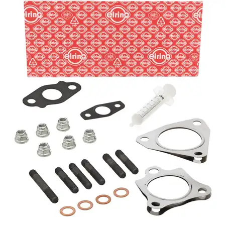 ELRING 522.350 Montagesatz Turbolader f&uuml;r KIA Rio 2 Picanto 1 Ceed HYUNDAI Matrix Accent 3