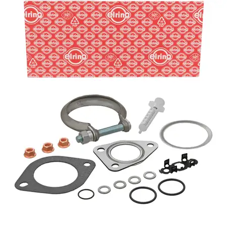 ELRING 940.491 Montagesatz Dichtungssatz Turbolader f&uuml;r FIAT Freemont JEEP Cherokee 2.0 D
