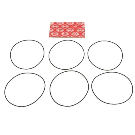 6x ELRING Dichtring Zylinderlaufbuchse f&uuml;r PORSCHE 996 997 Turbo GT3 GT2 99970739340