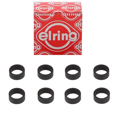 8x ELRING 082.200 Dichtring O-Ring Einspritzventil f&uuml;r BMW N63 S63 13539847174
