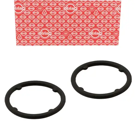 2x ELRING 233.800 Dichtring &Ouml;lk&uuml;hler f&uuml;r AUDI S4 RS4 B6 B7 B8 S5 RS5 A6 S6 C6 079103121AD