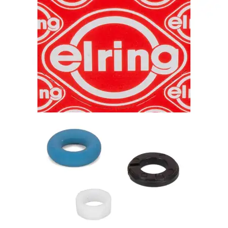 1x ELRING Dichtring Satz Einspritzventil f&uuml;r VW AUDI SEAT SKODA CUPRA 1.2 1.4 2.0 TSI TFSI