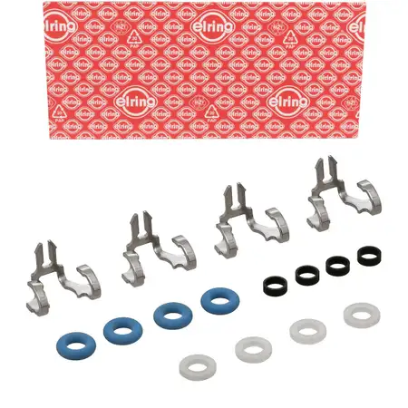 ELRING Dichtringsatz Dichtungssatz Einspritzd&uuml;se f&uuml;r FORD Focus 3 Mondeo 5 Kuga 2 1.5