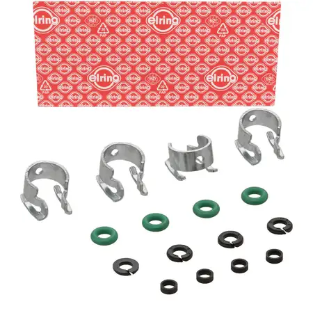 ELRING Dichtungssatz Einspritzventil Einspritzd&uuml;se f&uuml;r FORD Focus 3 Mondeo 5 S-Max 2.0
