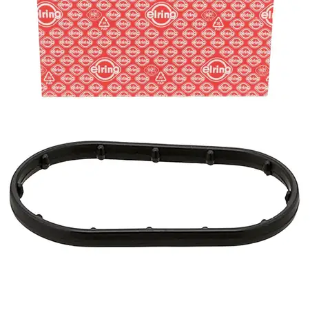 ELRING 649.990 Dichtung &Ouml;lk&uuml;hler &Ouml;lk&uuml;hlerdichtung f&uuml;r VOLVO S60 2 V60 1 V70 3 XC60 XC70