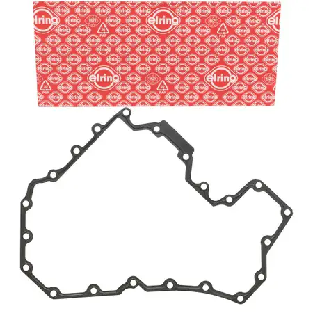 ELRING 369.710 Oil Pan Gasket for BMW F07, F10, F11, F06, F12, F13, F01&ndash;F04 (N63) (lower)