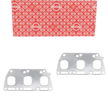 2x ELRING 710.802 Abgaskr&uuml;mmerdichtung f&uuml;r AUDI A8 D2 A8 D3 VW Phaeton Touareg 6.0 W12
