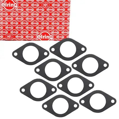 8x ELRING 085.287 Dichtung Abgaskr&uuml;mmer f&uuml;r PORSCHE 928 4.5 4.7 S 92811119312