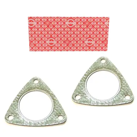 2x ELRING 738.520 Dichtung Abgasrohr Auspuff f&uuml;r AUDI A4 B7 3.2 A6 C6 3.0 3.2 4F0253115A