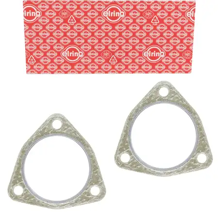 2x ELRING 738.350 Exhaust Pipe Gasket for BMW 3 Series E46, Z3, E36, Z4, E85, S54 18307830674