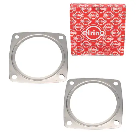 2x ELRING 297.100 Dichtung Abgasrohr f&uuml;r PORSCHE 991 3.0 Carrera / T / S / GTS 9P1251263