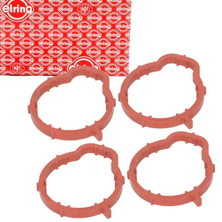 4x ELRING 130.160 Dichtung Ansaugkr&uuml;mmer f&uuml;r MERCEDES W168 A140 Vaneo M166 166141008060