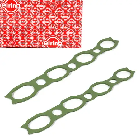 2x ELRING 249.600 Ansaugkr&uuml;mmerdichtung f&uuml;r PORSCHE Cayenne (9PA) 4.5 94811014501