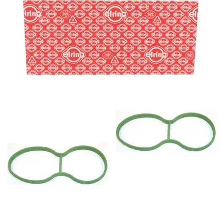 2x ELRING Dichtung Kr&uuml;mmerdichtung Ansaugbr&uuml;cke f&uuml;r AUDI A3 8L VW Golf 4 SEAT Leon 1M 1.8