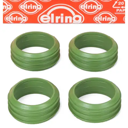 4x ELRING Dichtung Ansaugkr&uuml;mmergeh&auml;use f&uuml;r VW Golf 4 5 6 Passat B6 Touran 1.6 06A133227D