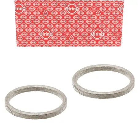2x ELRING 737.700 Dichtung Lader f&uuml;r BMW 5er F10 F11 550i 6er F12 F13 650i N63 11627576991