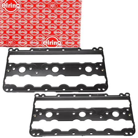 2x ELRING valve cover gasket for PORSCHE 996 997 3.6 S / Turbo / GT2 / RS 420&ndash;628 hp