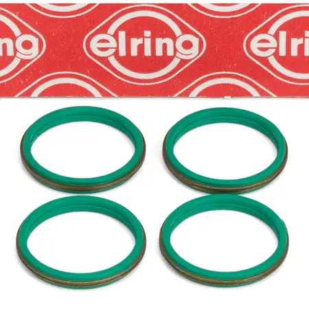 4x ELRING 929.060 Dichtung Zylinderkopfhaube f&uuml;r PSA DS FIAT FORD OPEL TOYOTA 1.5 DIESEL