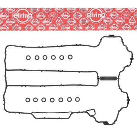ELRING 392.470 Valve Cover Gasket Set for OPEL Corsa C D 1.0 Agila A 607499
