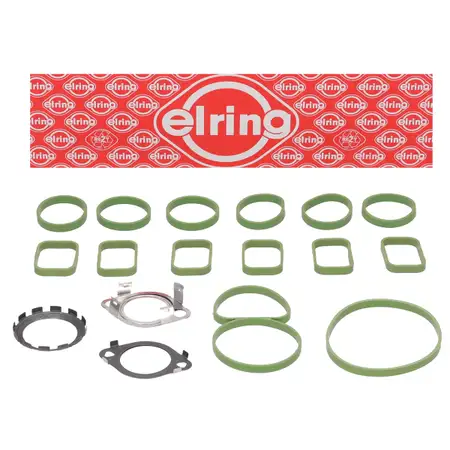 ELRING Intake Manifold Gasket Set for PORSCHE Cayenne (92A) 3.0 Diesel 211&ndash;262 hp
